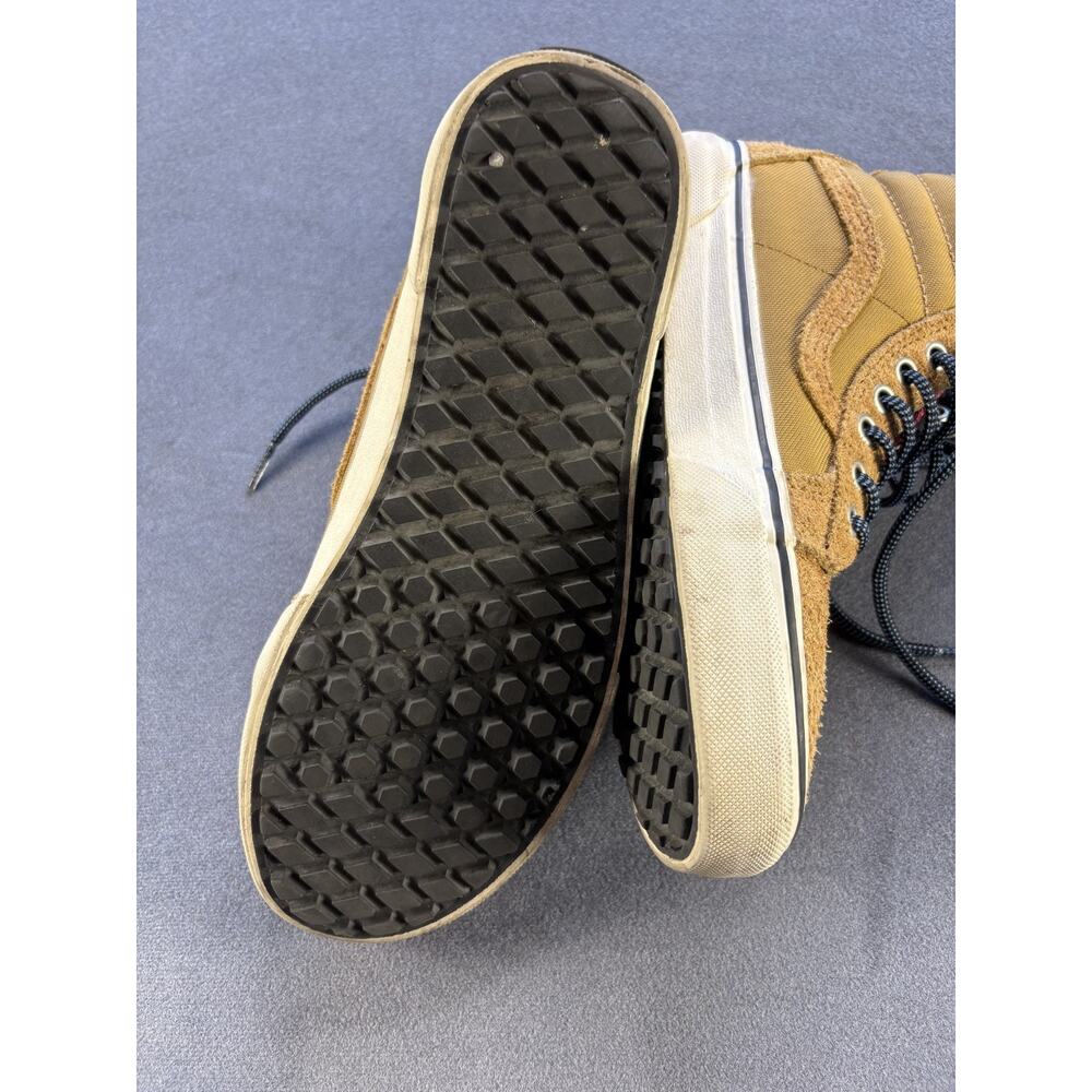Vans Brown Suede High Tops Mens 6.5 Womens 8 - Picture 9 of 10